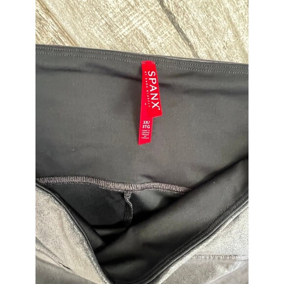 SPANXshape™ Faux Leather Leggings - Picture 2 of 5